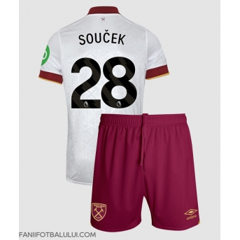 West Ham United Tomas Soucek #28 Echipament de Fotbal Replică 2024-25 Copii Treilea (+ Șorturi)